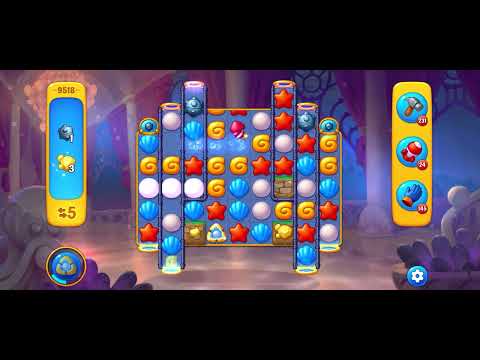 Fishdom level 9518 no boosters フィッシュダム ノーマル