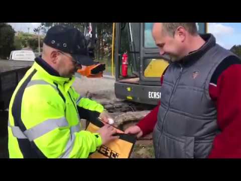 BERMARTHOR - destroçador CKT/SB 100 em mini-escavadora