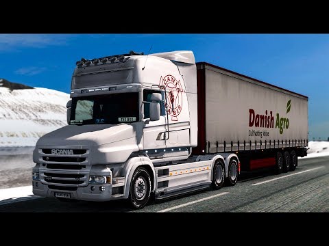ETS2 1.28 ProMods 2.18  | Scania T620 V8 | Iceland Höfn - Norway Bergen