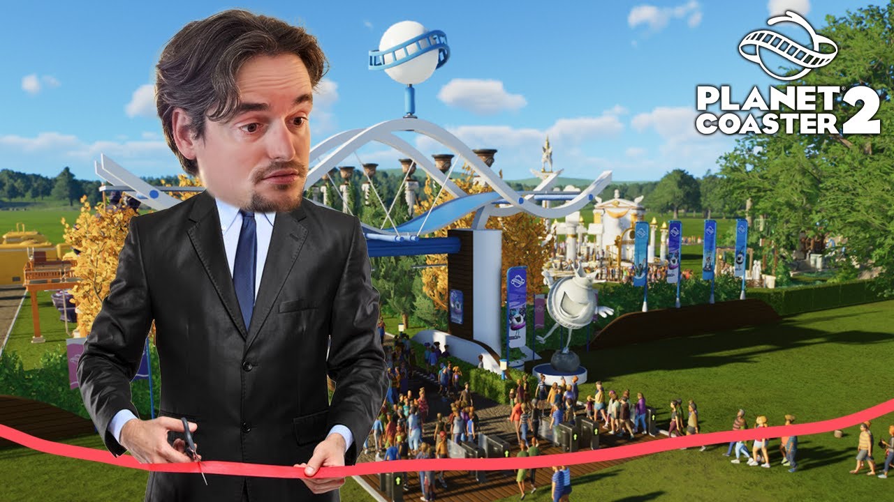 Ik heb een pretpark geopend in Planet Coaster 2
