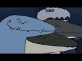 Asgore Runs Over Dess But Is Mosasaurus