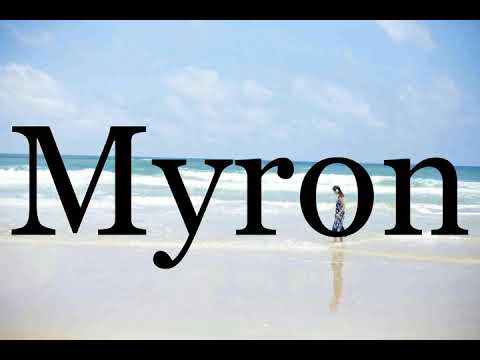 How To Pronounce Myron🌈🌈🌈🌈🌈🌈Pronunciation Of Myron