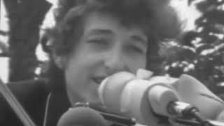 Bob Dylan Rare Acoustic Tombstone Blues 24 July 1965 at Newport Folk Festival