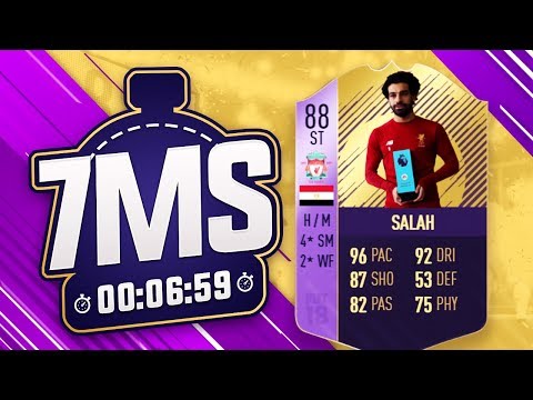 **THE EGYPTIAN MESSI** 88 POTM SALAH 7 MINUTE SQUAD BUILDER!! - FIFA 18 ULTIMATE TEAM