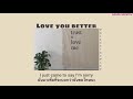 [THAISUB] Love you better ♡Valentina Ploy
