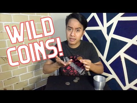 Wild Coins by Luis Piedrahita | Best Coin Magic Trick | Pinoy Magician Vlog