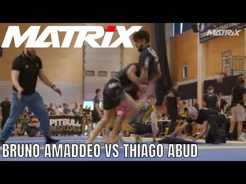 Bruno Amaddeo vs Thiago Abud 2022 ADCC European Trials - Matrix Jiu Jitsu