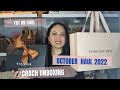 Coach unboxing - a cute limited piece October haul 2022 | A must have from Estee Lauder