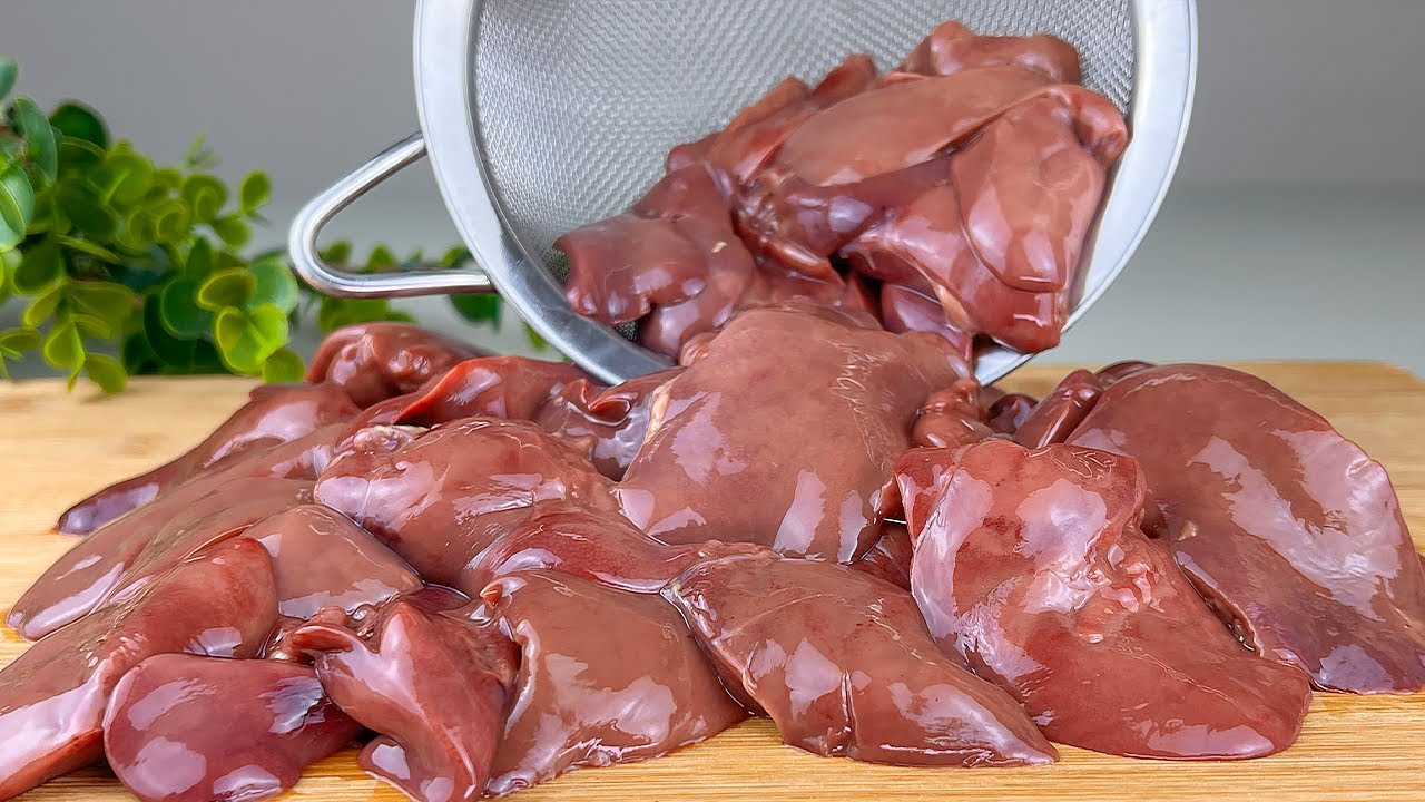 Put the chicken liver in boiling water! God, how delicious!