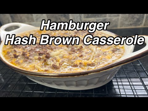 How to Make Hamburger Hash Brown Casserole - Twisted Mikes