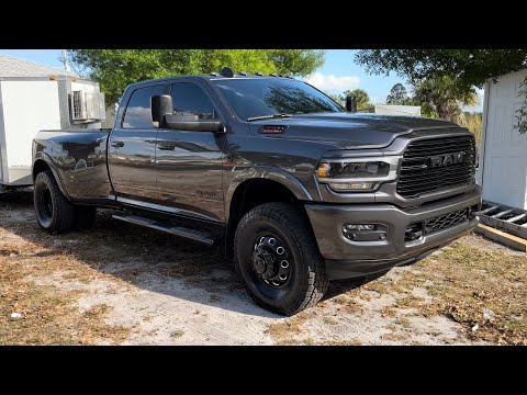 2021 Ram 3500 dually on 37s