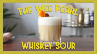 How To Make a Classic Whiskey Sour (With Egg White) Cocktail Recipe