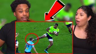 Most BRUTAL Rugby Red Cards!