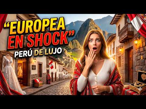 HERMOSA EUROPEA DESCUBRE EL PERÚ DE LUJO… Y QUEDA EN SHOCK