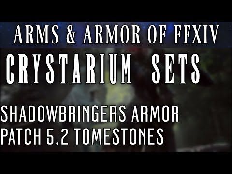 All Crystarium Armor Sets (FFXIV Patch 5.2)