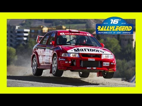 Rally legend san marino 2018 flames pure sound show delta subaru