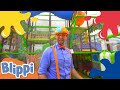 Blippi Visits The Play Place Indoor Playground Learning With Blippi Educational Videos For Kids