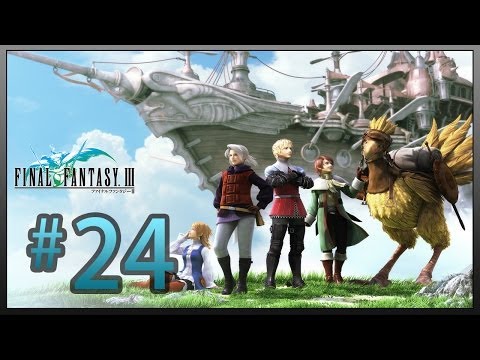 Let's Play Final Fantasy III #024 Goldor's Manor!