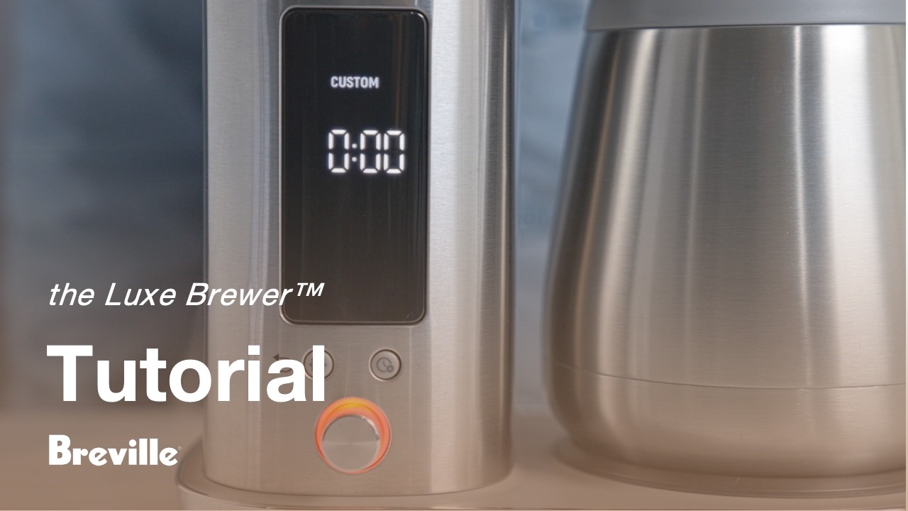 Breville coffee guide tutorial - Customising your brew