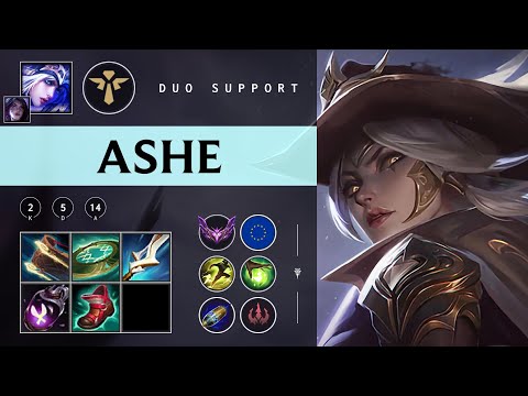 Ashe Support vs Janna - EUW Master Patch 25.24