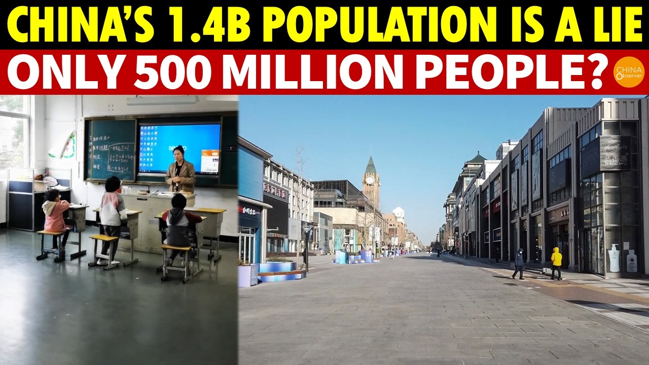 Beijing and Shanghai Are Empty—China’s Population May Fall to Half Within Years