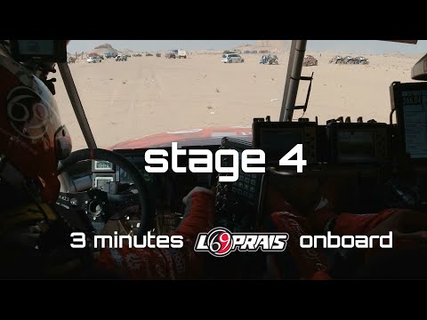 3 minutes LOPRAIS onboard - DAKAR 2021 - Stage 4