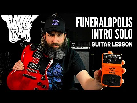 Electric Wizard Funeralopolis Intro Solo Doom Metal Guitar Lesson