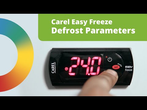 Slide 2 - 230V, 16A Relay (2 NTC Probes) Easy Freeze Refrigeration Controller | Carel (video)