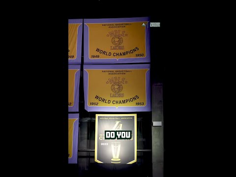 Draymond Green on Hanging NBA Cup Banners