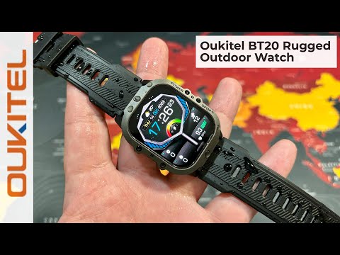 Oukitel BT20 - The Best Rugged Sport Smartwatch