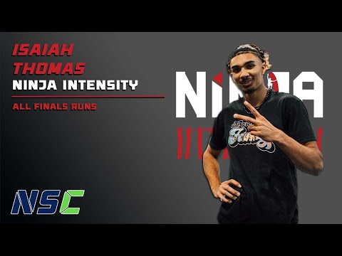 NSC 1st Place Isaiah Thomas | Every Finals Run From Ninja Intensity Qualifier | Season 2