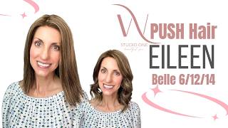 PUSH Hair Eileen Wig Review | Remy European Human Hair in Belle 🤍
