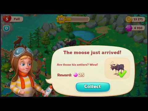 Wildscapes AREA 4 Part 2 MOOSE (FULL MOVIE Story Playthrough) 🐘🙈 | SKILLGAMING ✔️