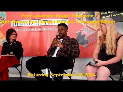 Poet Laureate Stage Takeover - Banoo Zan, Daniel Maluka, Georgia Wilder - WOTS - September 28 2024