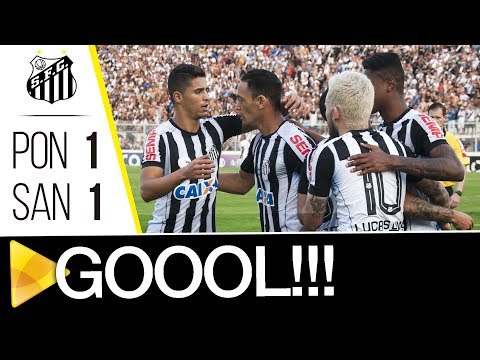 Ponte Preta 1 x 1 Santos | GOL | Brasileirão (12/10/17)