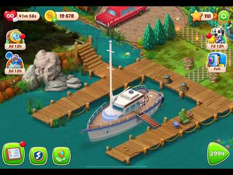 Homescapes 2993 level Gameplay Story