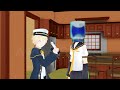 MMD Talkloid Len Gets His Head Stuck In A Pickle Jar