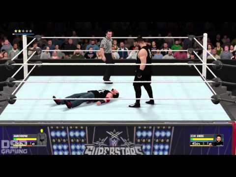WWE2K16 My Career Mode pt26 - 1st Match vs. Owens! EPIC!