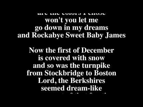 SWEET BABY JAMES - James Taylor (My ukulele cover)