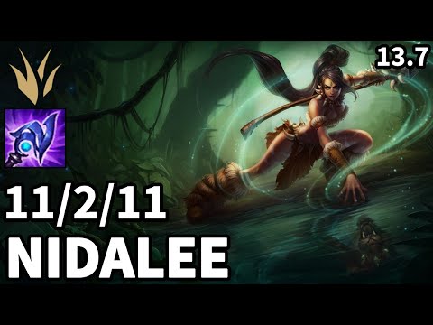 Nidalee Jungle vs Maokai - EUW Grandmaster | Patch 13.7