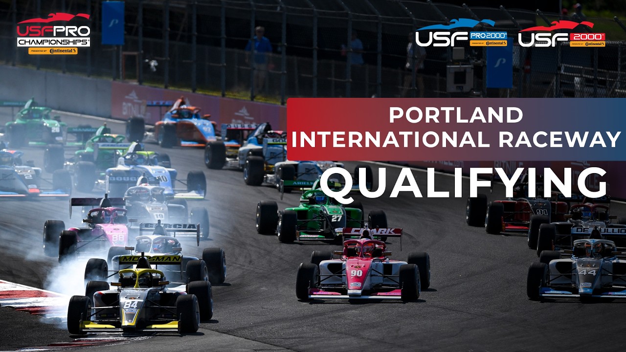 Qualifying For Both USF2000 & USF Pro 2000 In Portland!