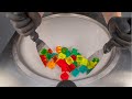 ASMR How To Roll ColorFul Jelly Ice Cream Tasty Ice Cream Roll