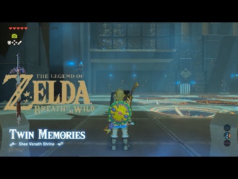 Legend of Zelda Breath of the Wild, Shee Venath Shrine (Twin Memories)