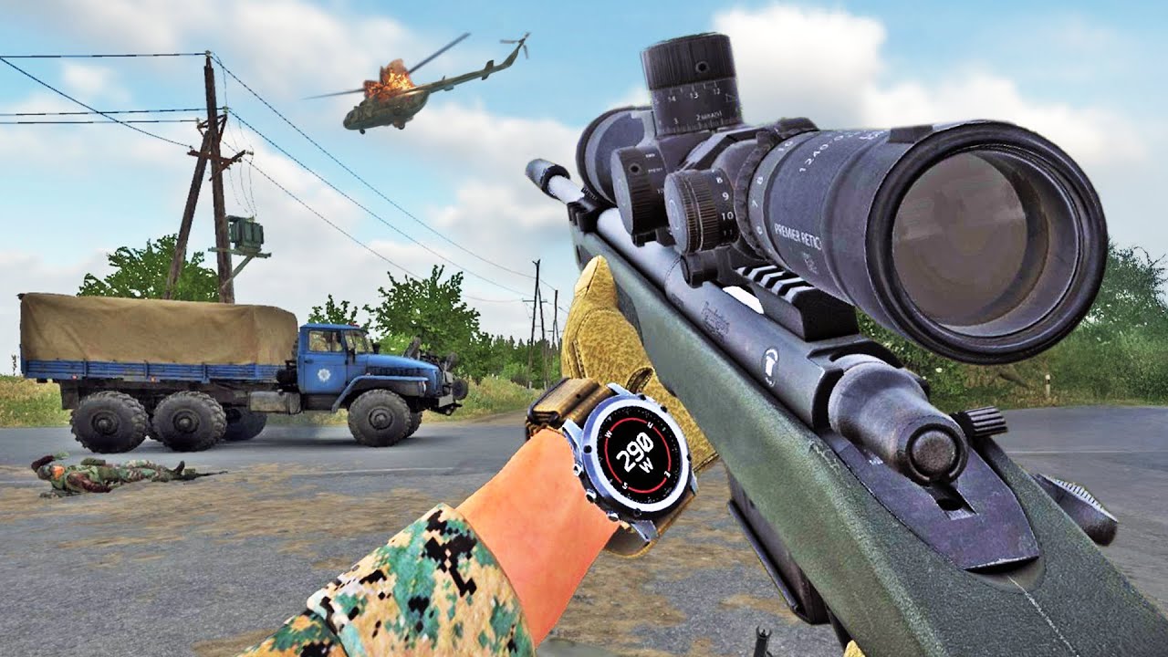 Being a STEALTHY Sniper in Arma Reforger..