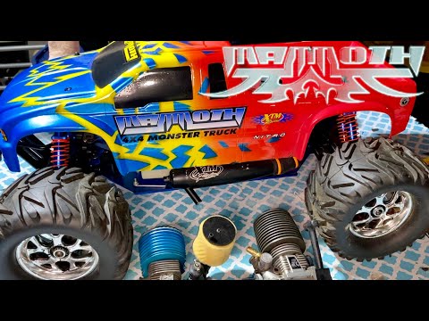 XTM Mammoth with 24.7 Engine - The Fastest RTR 1/8 Truck Ever made (52 MPH Confirmed)