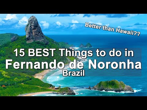 15 BEST Things to Do in Fernando de Noronha Brazil 🏖️ Better Beaches than Hawaii ☀️ Top Travel Guide