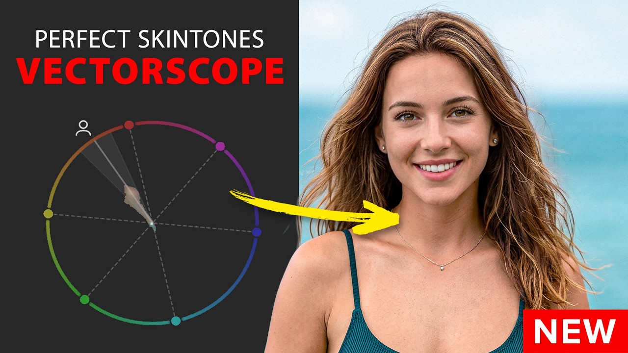 The Vectorscope Trick for PERFECT Skin Tones in Photoshop