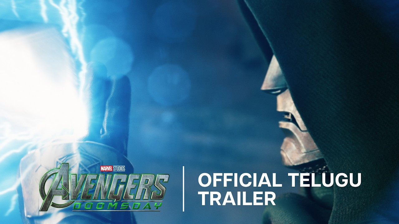 Avengers: Doomsday Official Telugu Trailer Poster Artwork