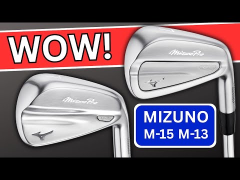 NEUE Mizuno M13 & M15 Eisen - ATEMBERAUBEND!!