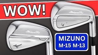 NEW Mizuno M13 & M15 Irons - STUNNING !!